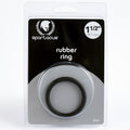 Spartacus Rubber Cock Ring 1.5in. (Black) - Fantasies Boutique