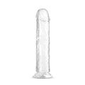 Fantasia Upper 8 in. Jelly Dildo Clear - Fantasies Boutique