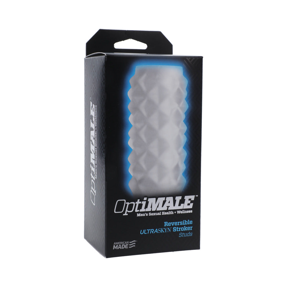 OptiMALE  Reversible UR3 Stroker  Studs Clear - Fantasies Boutique