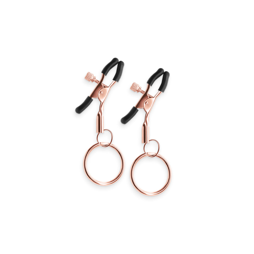 Bound Nipple Clamps C2 Rose Gold - Fantasies Boutique