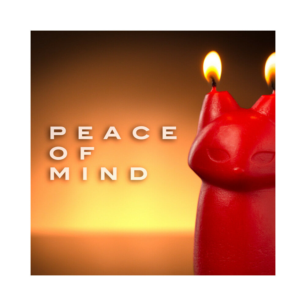 Blush Temptasia Fox Drip Candle Red