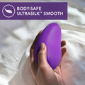 Blush Wellness Palm Sense Rechargeable Silicone Vibrator Purple - Fantasies Boutique