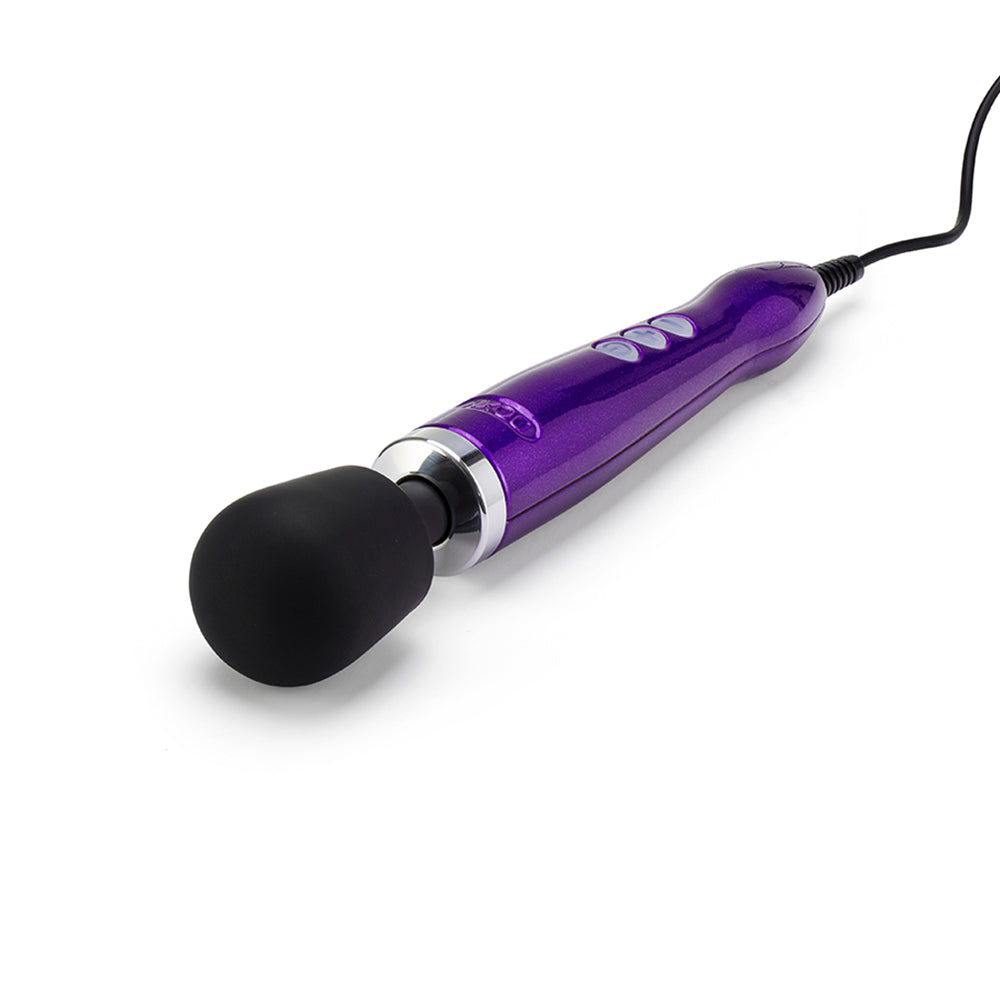 Doxy Die Cast Wand Vibrator Purple - Fantasies Boutique