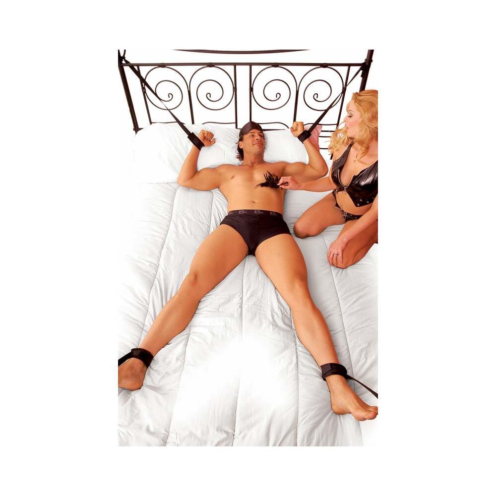 Fetish Fantasy Series 4-Piece Beginner's Bondage Set Black - Fantasies Boutique