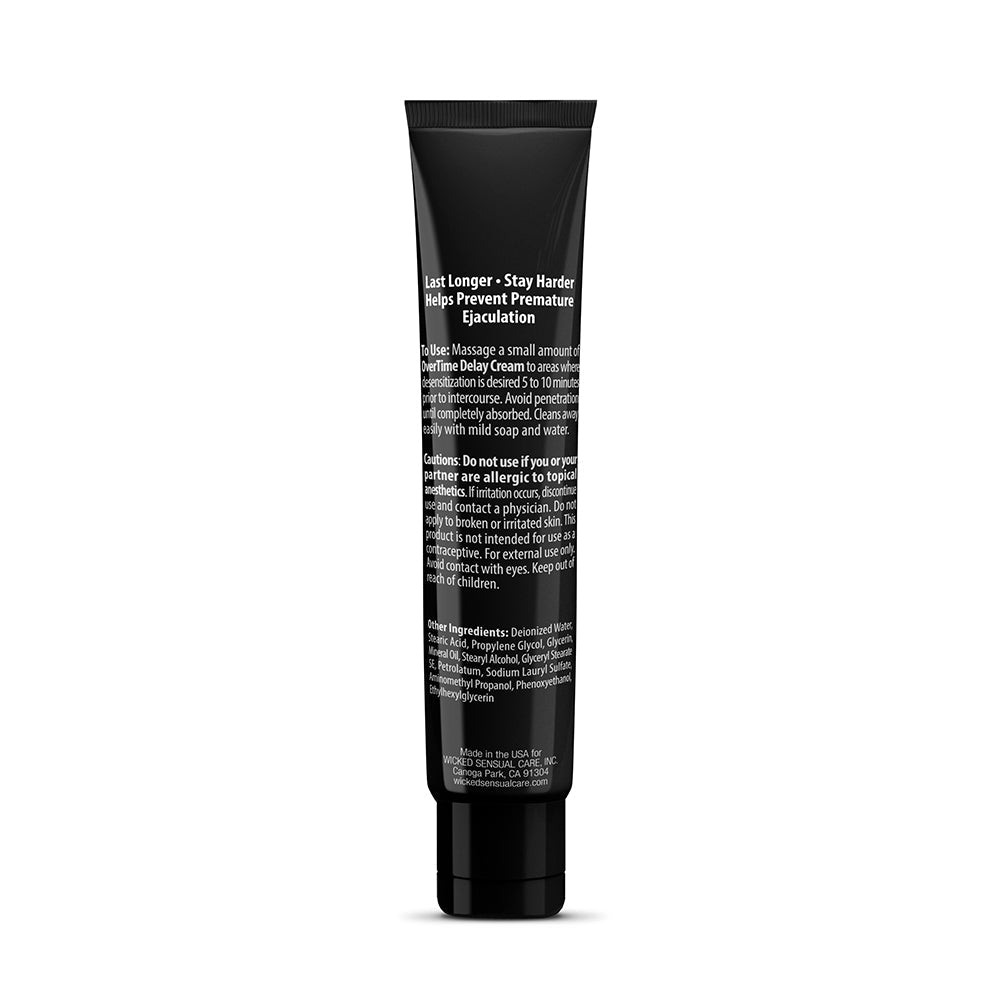 Wicked Overtime Delay Cream 1 oz.