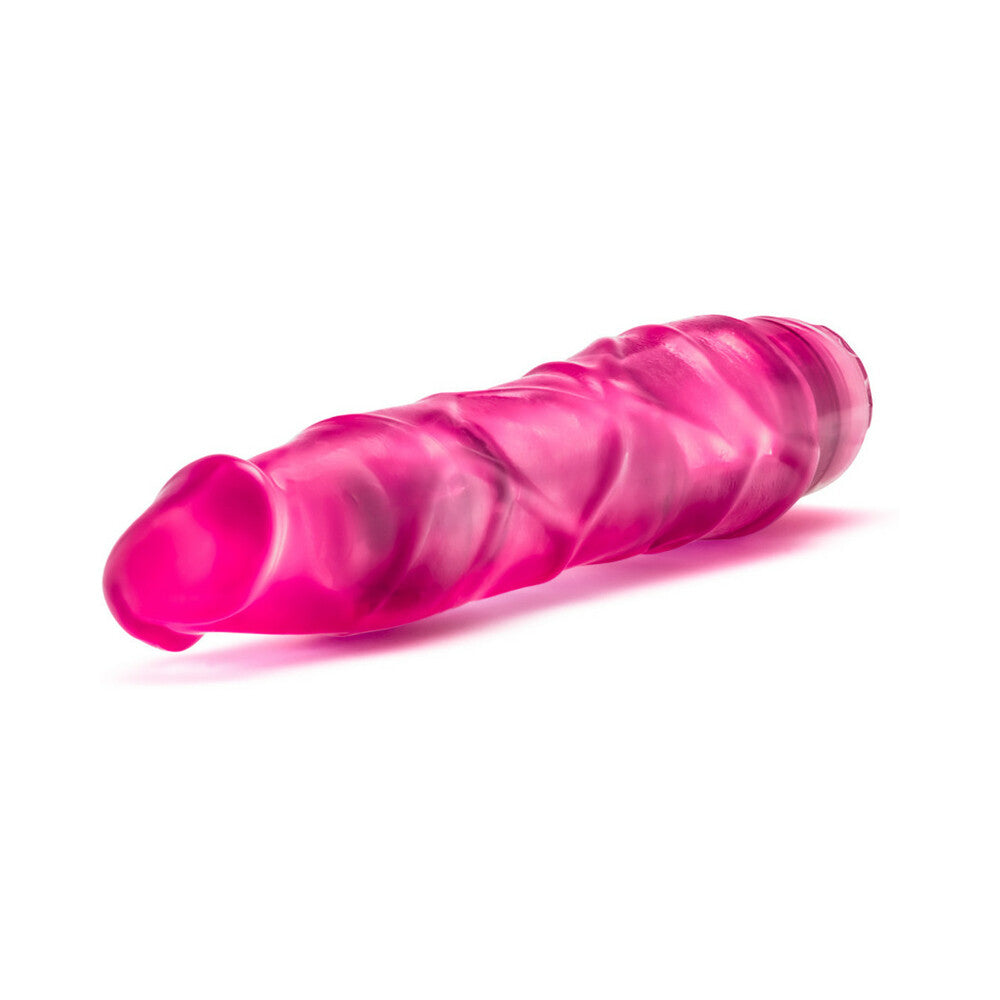 B Yours Vibe 1 Realistic 9 in. Vibrating Dildo Pink - Fantasies Boutique