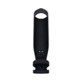 Gender X Rocketeer Rechargeable Triple-Ring Vibrating Silicone Penis Sheath Black - Fantasies Boutique