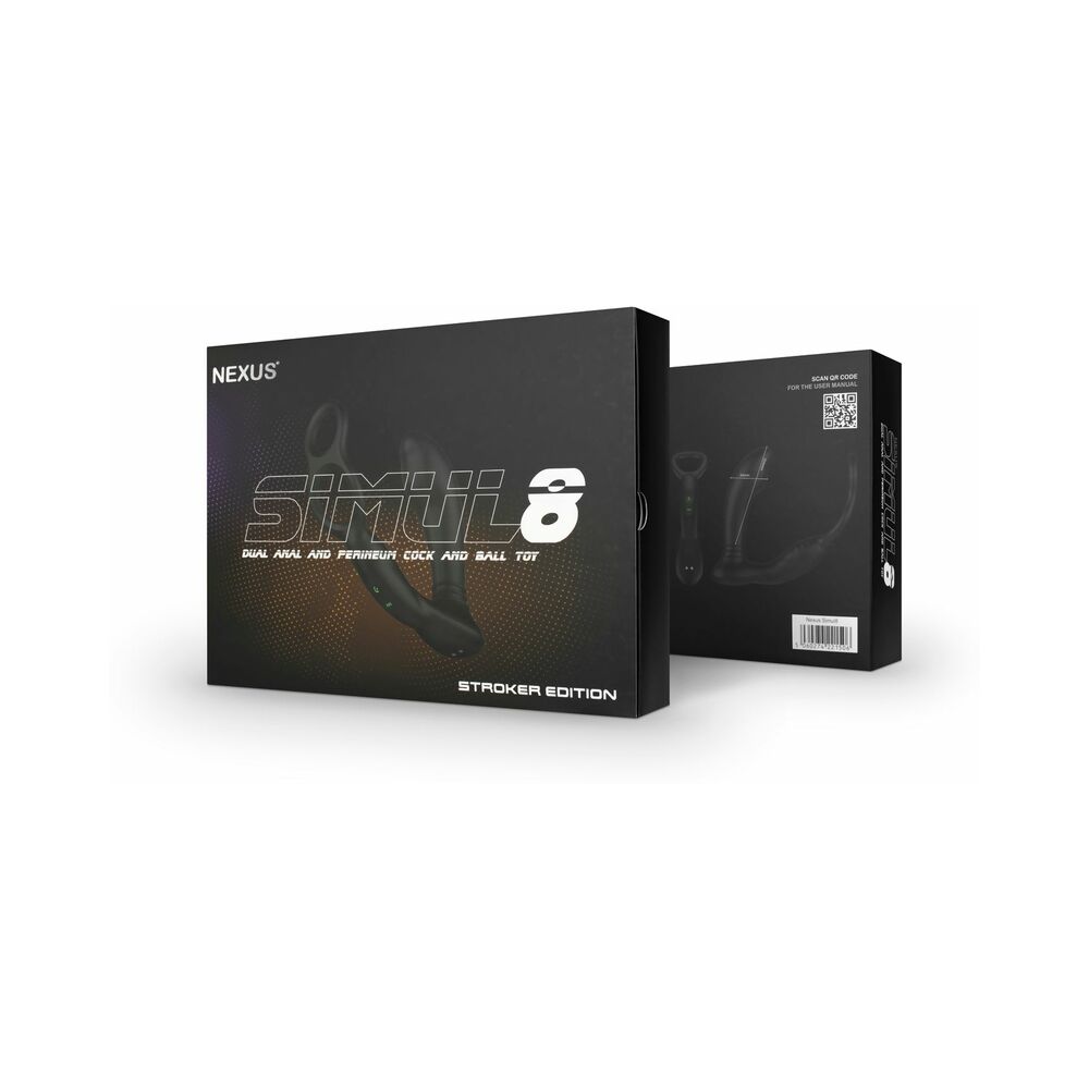 Nexus Simul8 Stroker Edition Silicone Black - Fantasies Boutique