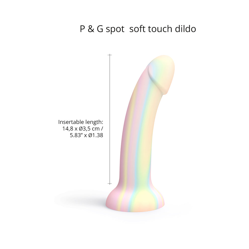 Love to Love Dildolls Fantasia Glow-in-the-Dark 7 in. Silicone Dildo Pastels - Fantasies Boutique