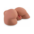PDX Plus Perfect Ass Dual Entry Masturbator Tan - Fantasies Boutique