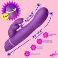 BANG! Silicone Rabbit Vibrator Purple