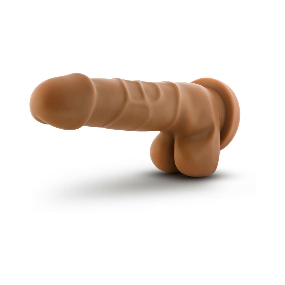 Dr. Skin Basic 7 Realistic 7.75 in. Dildo with Balls Tan - Fantasies Boutique