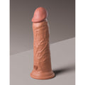 King Cock Elite 8 in. Dual Density Silicone Cock Realistic Dildo With Suction Cup Tan - Fantasies Boutique