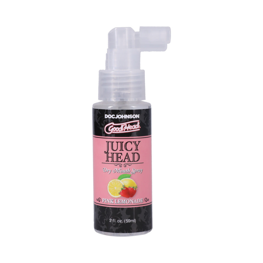 GoodHead Juicy Head Dry Mouth Spray Pink Lemonade 2 fl. oz. - Fantasies Boutique