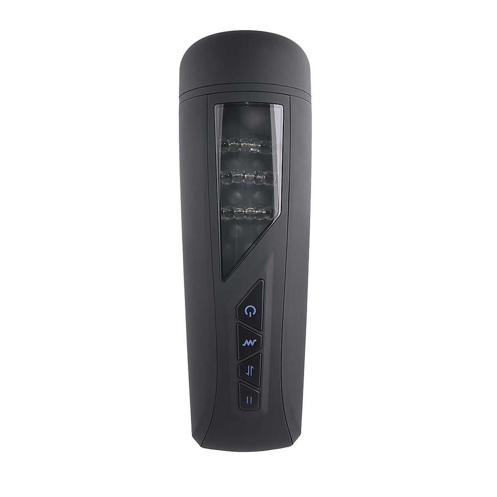 Playboy Pursuit Of Pleasure Rechargeable Vibrating Beaded Stroker - Fantasies Boutique