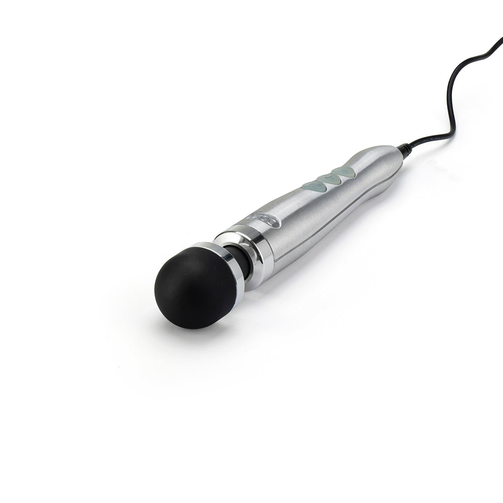 Doxy Die Cast 3 Compact Wand Vibrator Brushed Metal - Fantasies Boutique