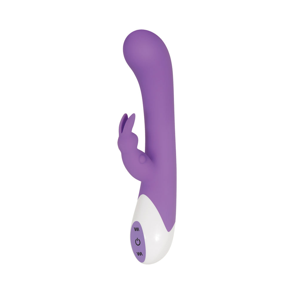 Evolved Enchanted Bunny Silicone Rabbit Vibrator Purple - Fantasies Boutique