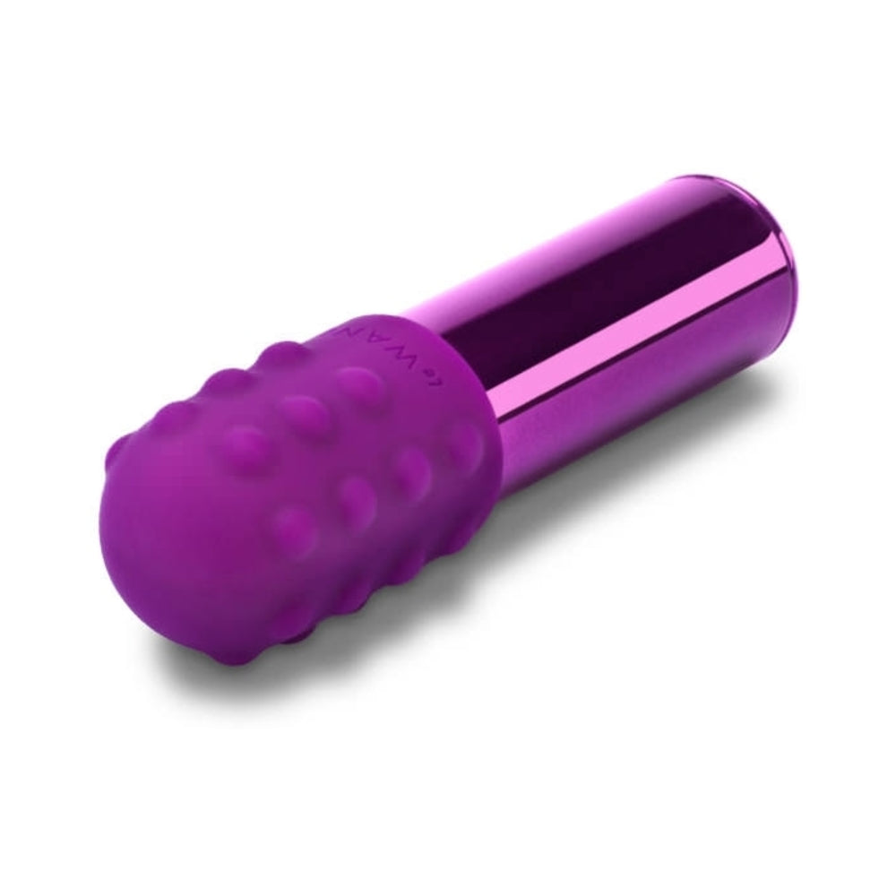 Le Wand Chrome Bullet Rechargeable Vibrator Dark Cherry - Fantasies Boutique