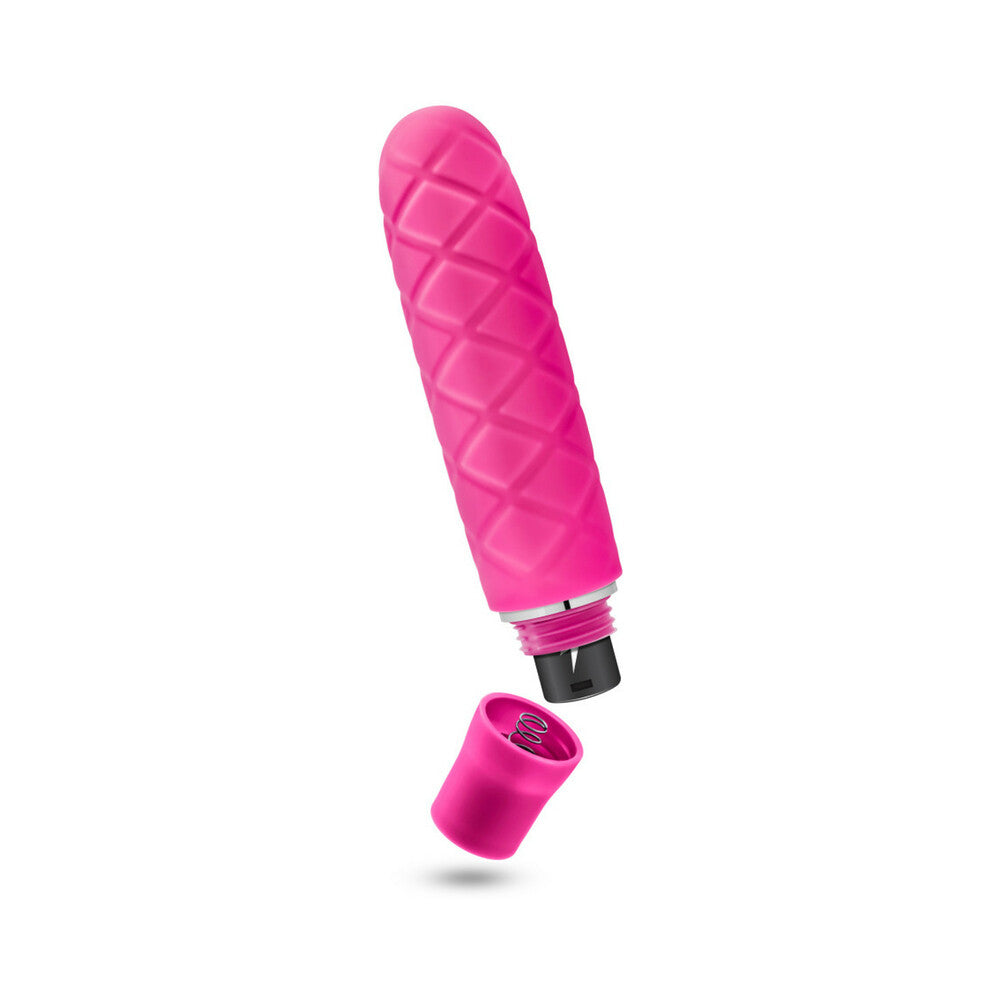 Blush Luxe Cozi Mini Silicone Slimline Vibrator Fuchsia - Fantasies Boutique