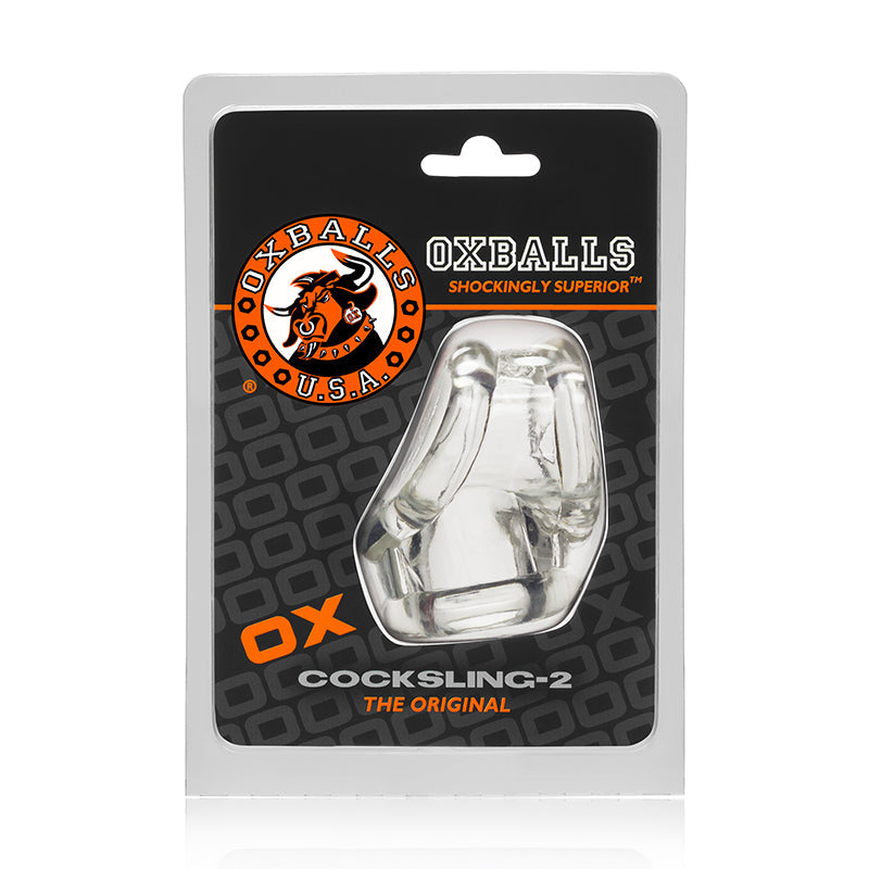 OxBalls Cocksling-2, Cocksling, Clear - Fantasies Boutique