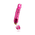 B Yours Vibe 6 Realistic 9.25 in. Vibrating Dildo Pink - Fantasies Boutique