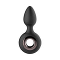 Gender Fluid Tremor Rechargeable Silicone Anal Rimmer Vibrating Plug Black - Fantasies Boutique