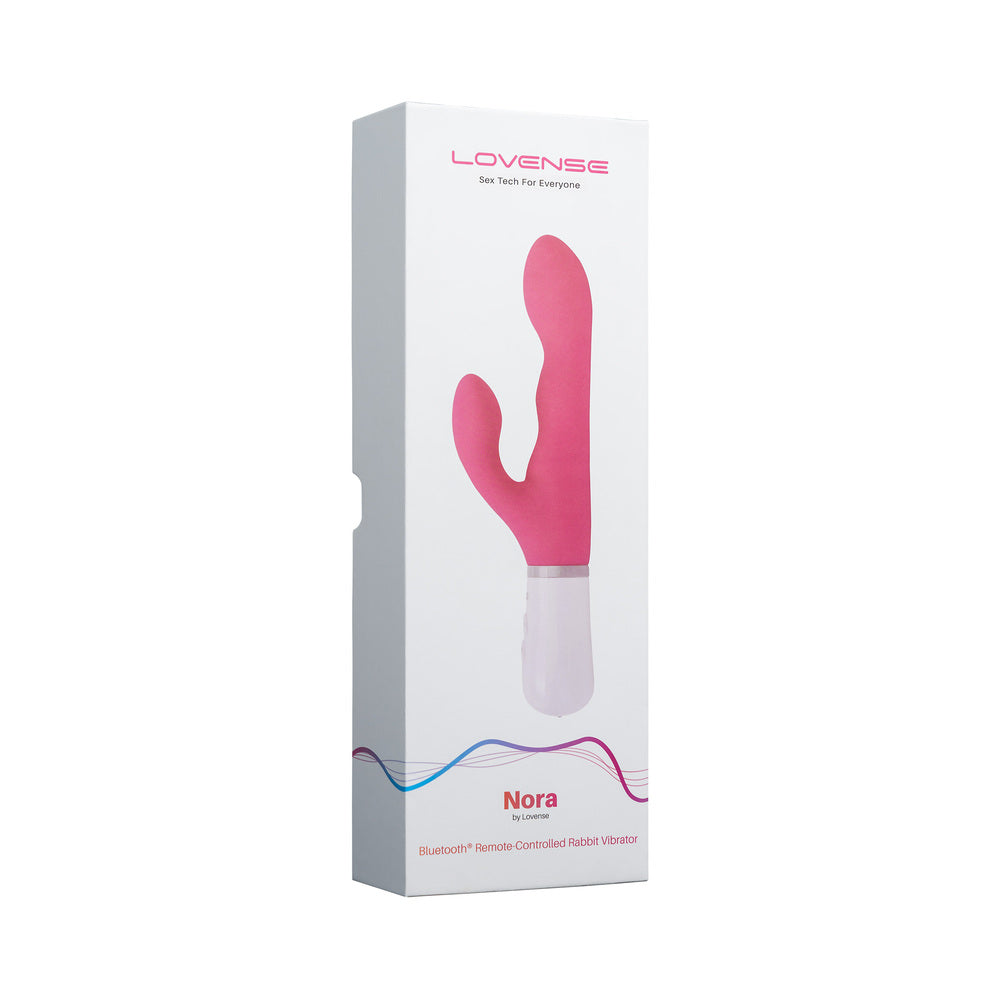Lovense Nora Bluetooth Remote-Controlled Long-Distance Rabbit Vibrator - Fantasies Boutique