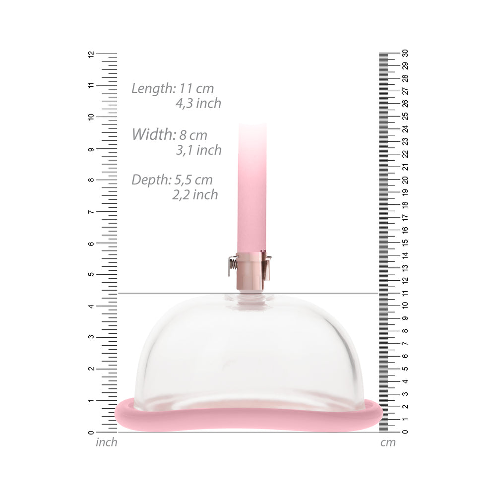 Pumped Rechargeable 3-Speed Pussy Pump Pink - Fantasies Boutique