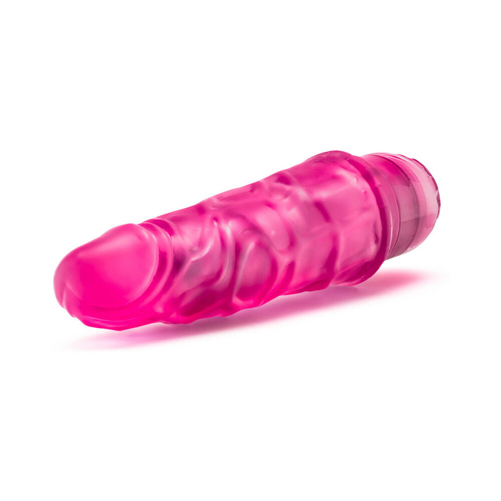 B Yours Vibe 3 Realistic 7.75 in. Vibrating Dildo Pink - Fantasies Boutique