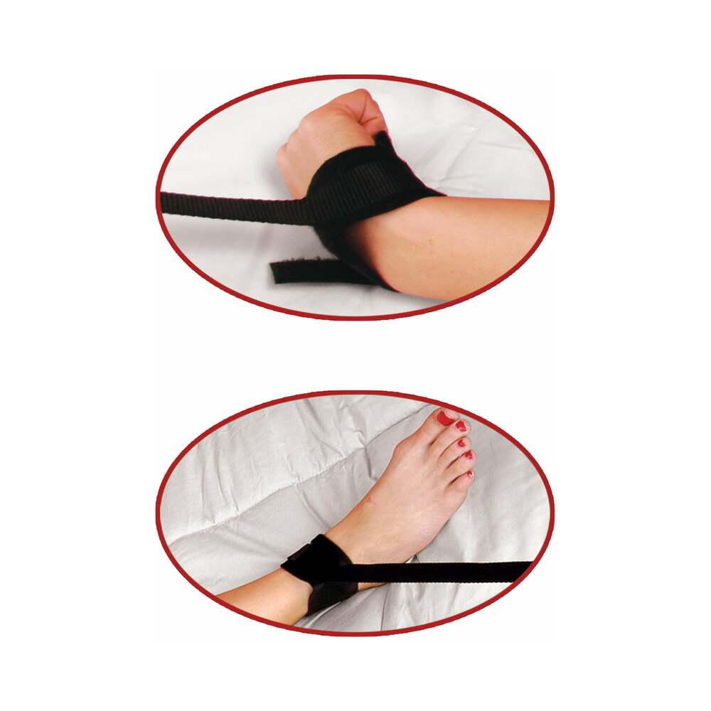 Fetish Fantasy Series 4-Piece Beginner's Bondage Set Black - Fantasies Boutique