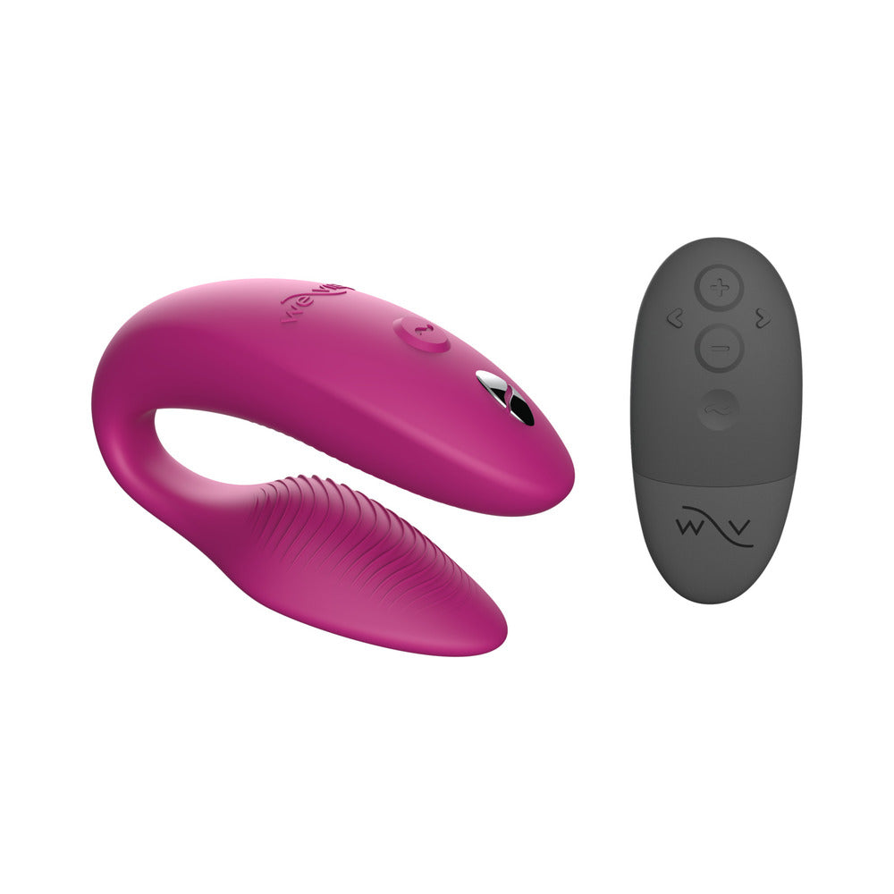 We-Vibe Sync 2 Rechargeable Silicone Couples Vibrator Rose - Fantasies Boutique