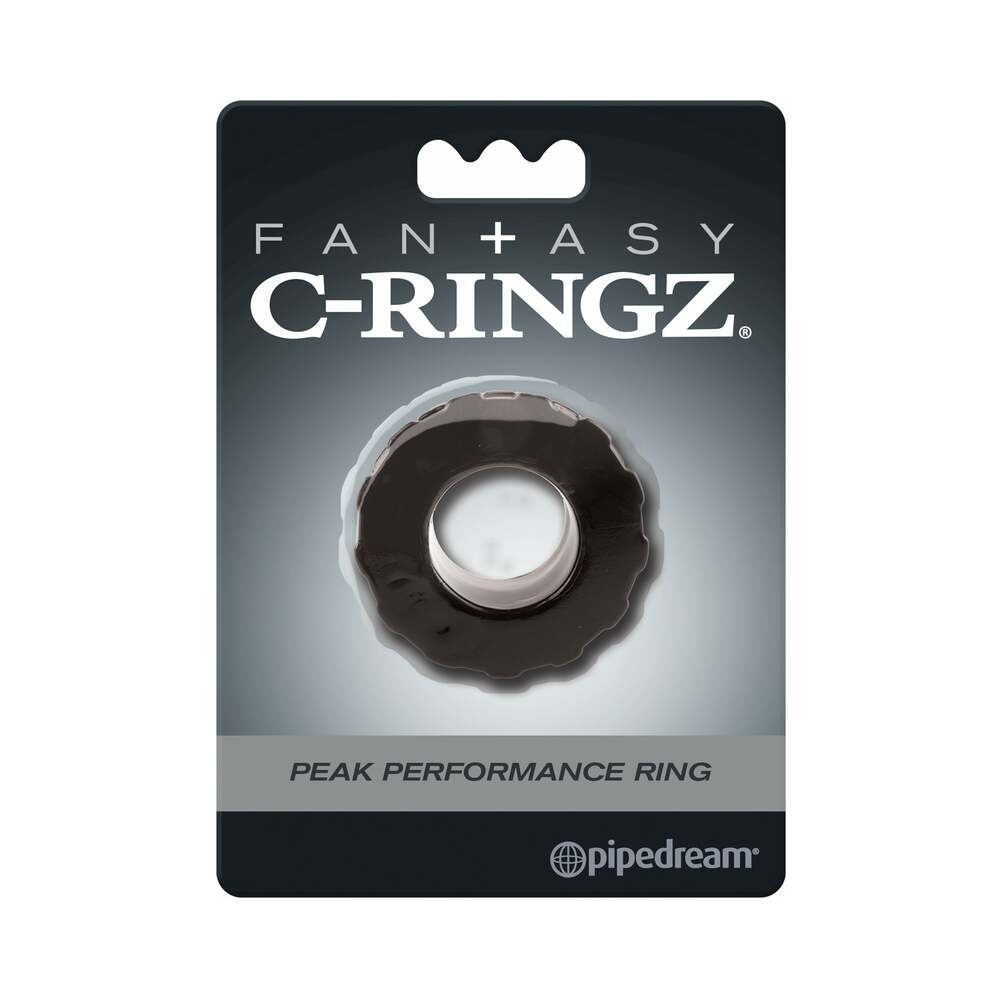 Pipedream Fantasy C-Ringz Peak Performance Ring Black - Fantasies Boutique