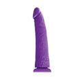 Colours Pleasures Thin 8 in. Dildo Purple - Fantasies Boutique