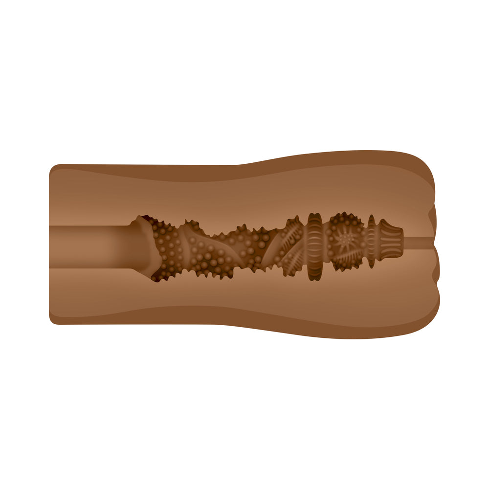 Zero Tolerance Tight Lipped Rechargeable Stroker with Suction Dark - Fantasies Boutique