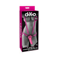 Pipedream Dillio Adjustable 7 in. Strap-On Suspender Harness Set Pink - Fantasies Boutique