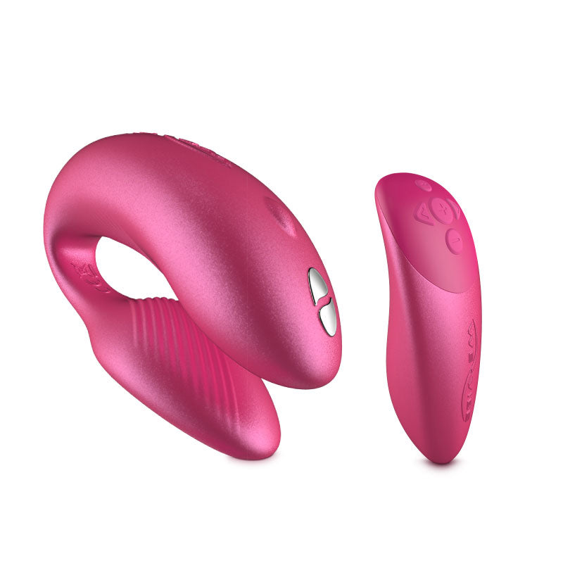 We-Vibe Chorus Rechargeable Remote-Controlled Silicone Couples Vibrator Cosmic Pink - Fantasies Boutique