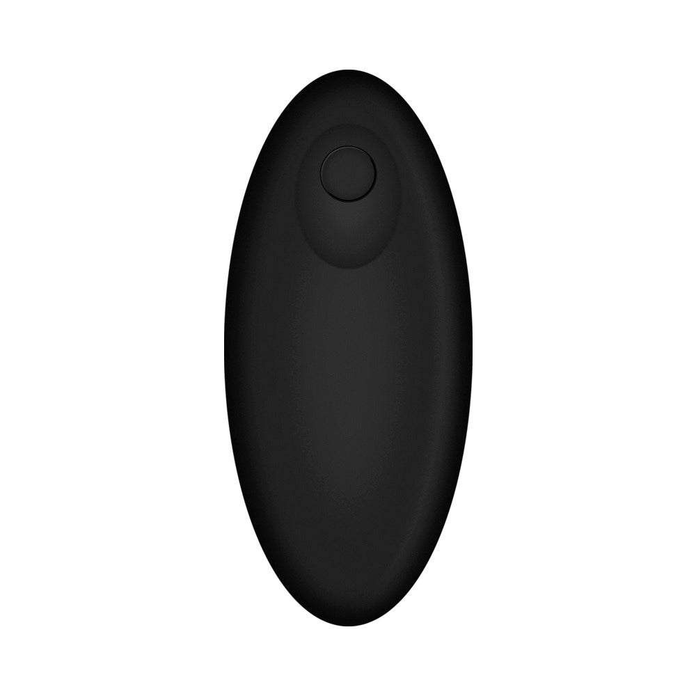 OptiMALE Vibrating P-Massager with Wireless Remote Black - Fantasies Boutique