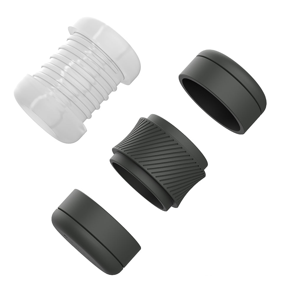 B Swish Bhandy Classic Wave Stroker Black - Fantasies Boutique