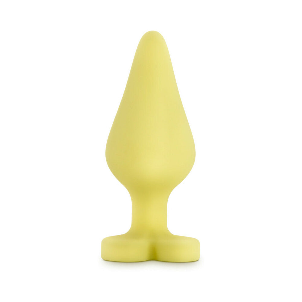 Blush Play with Me Naughty Candy Hearts 'Spank Me' Anal Plug Yellow - Fantasies Boutique