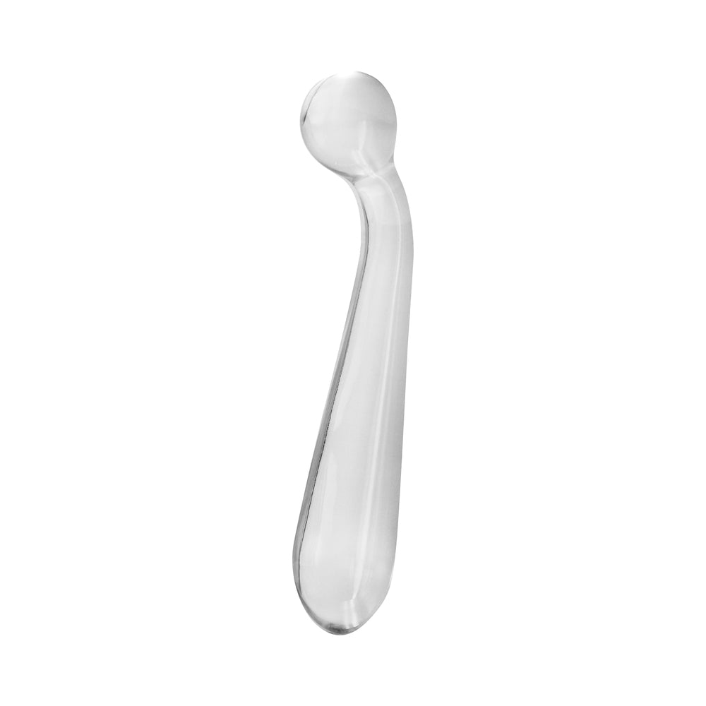 Crystal Glass G-Spot Wand Clear - Fantasies Boutique