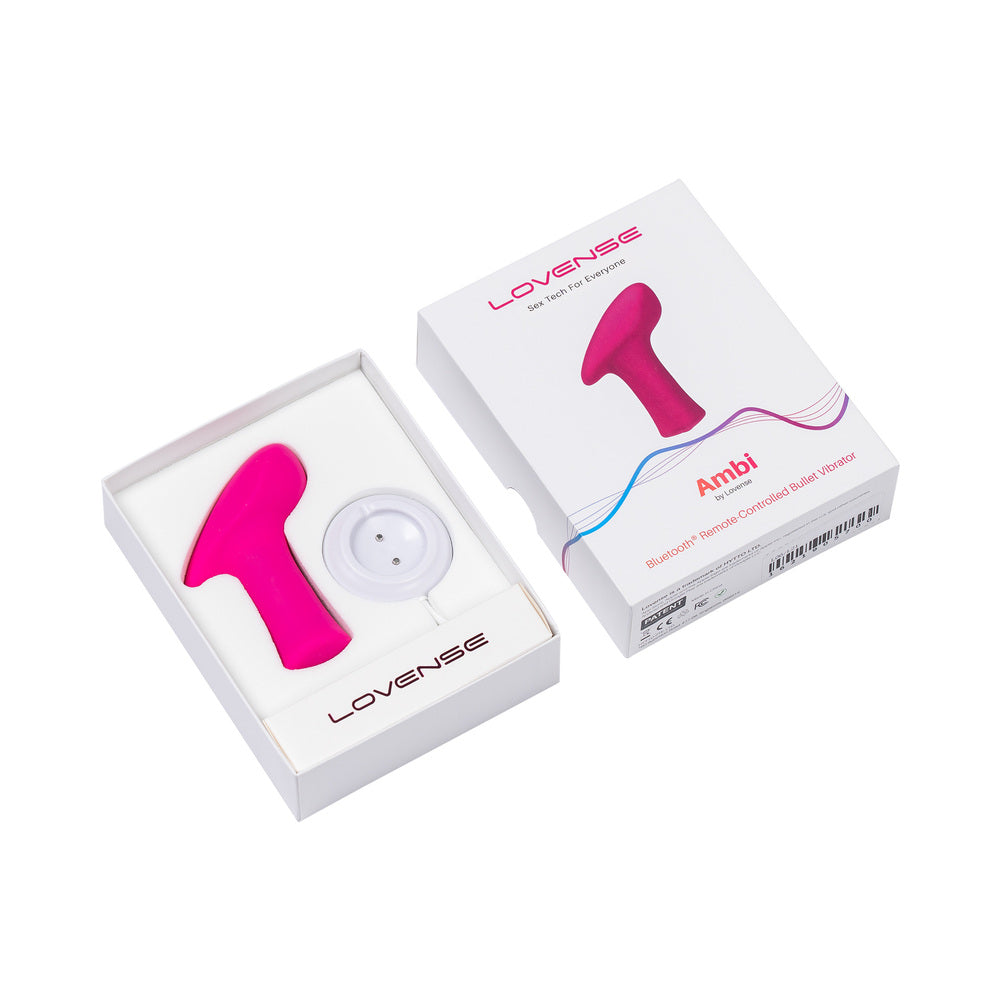 Lovense Ambi Bluetooth Programmable Bullet Vibrator - Fantasies Boutique