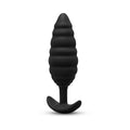 b-Vibe Twist Texture Plug Black