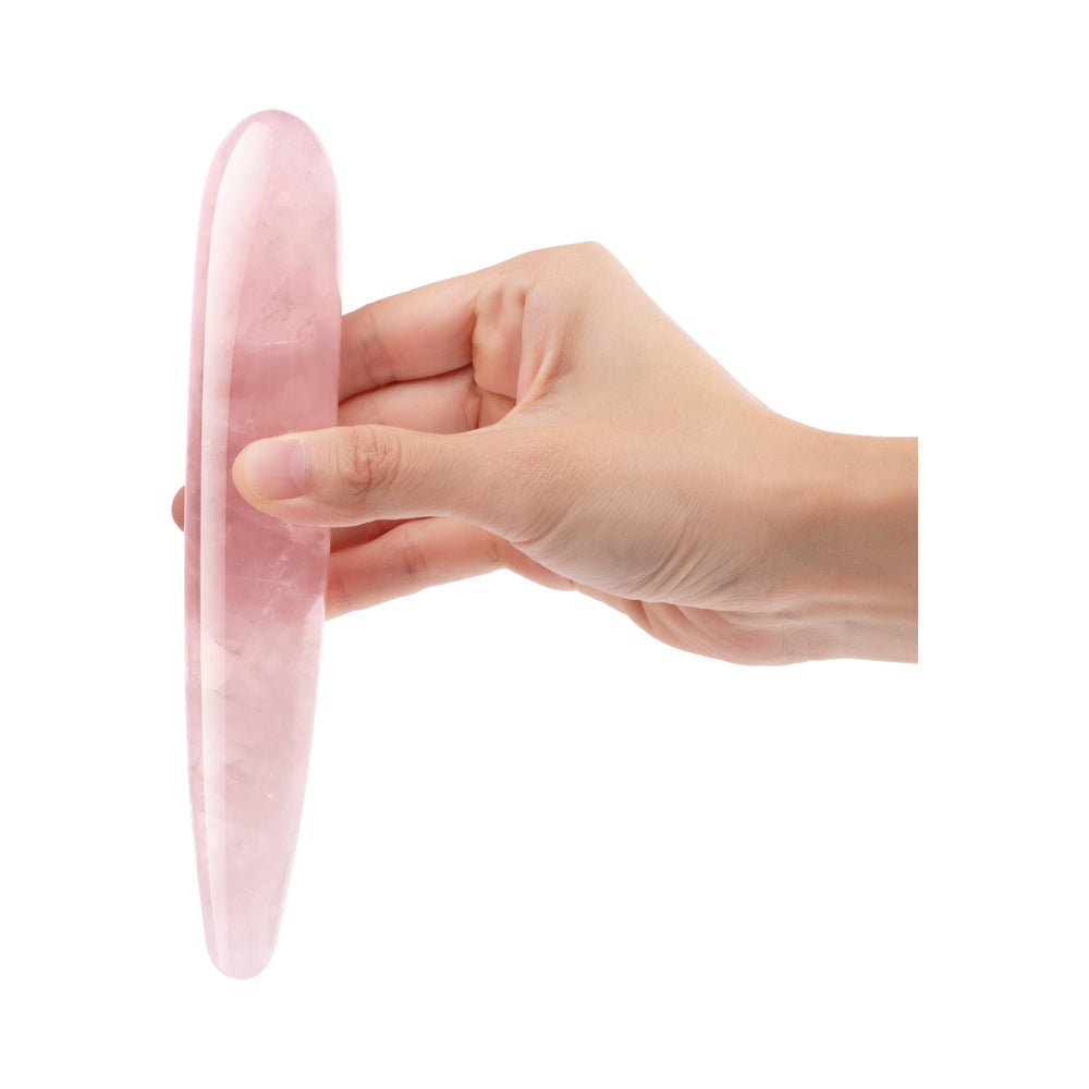Le Wand Crystal Slim Wand Rose Quartz - Fantasies Boutique