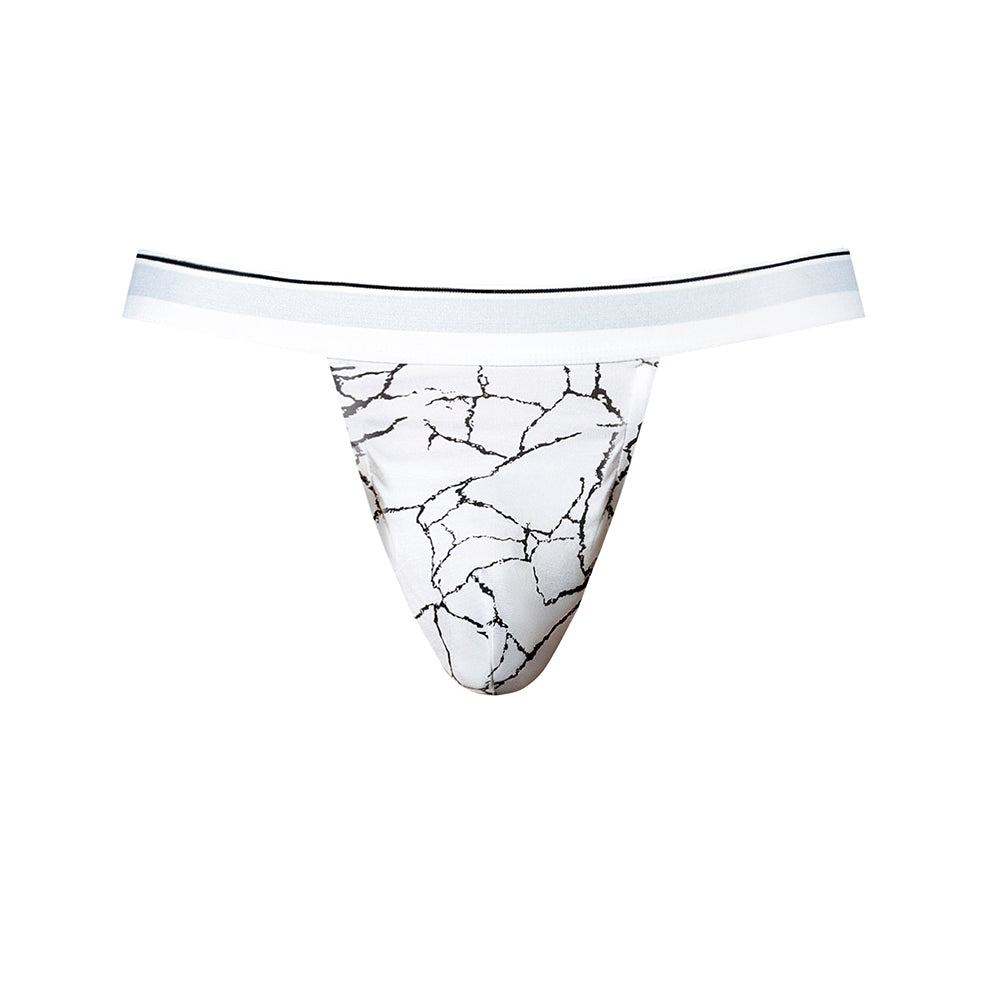 Male Power Soo Cumfy Jock Black/White L/XL