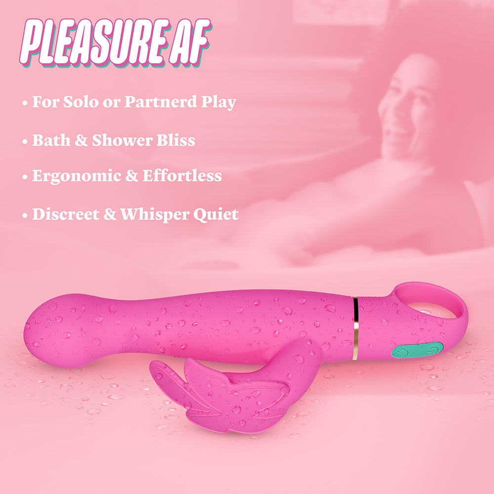 Aria Naughty AF 2.0 Rechargeable Vibe Plum
