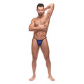 Male Power Diamond Mesh Posing Strap Nav 1SZ - Fantasies Boutique