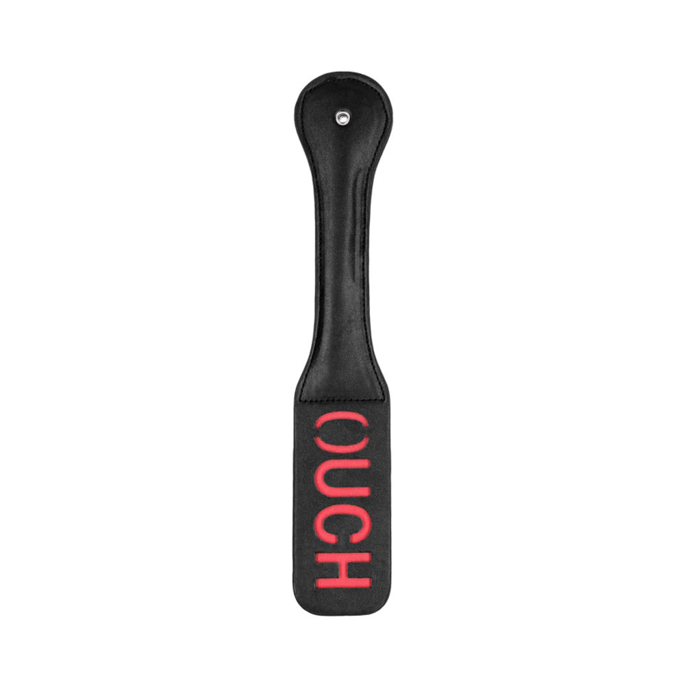 Ouch! 'Ouch' Paddle Black - Fantasies Boutique