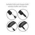Fetish Fantasy Series Limited Edition Plus Size Remote Control Vibrating Panties Black - Fantasies Boutique