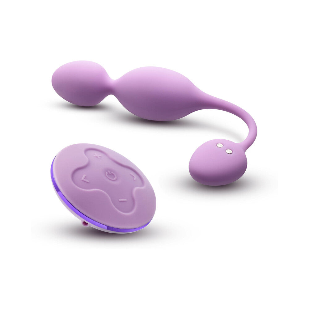 Wellness Raine Vibrating Kegel Ball Lilac - Fantasies Boutique