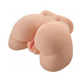 PDX Vibrating Ass Remote-Controlled Dual-Entry Masturbator Beige - Fantasies Boutique